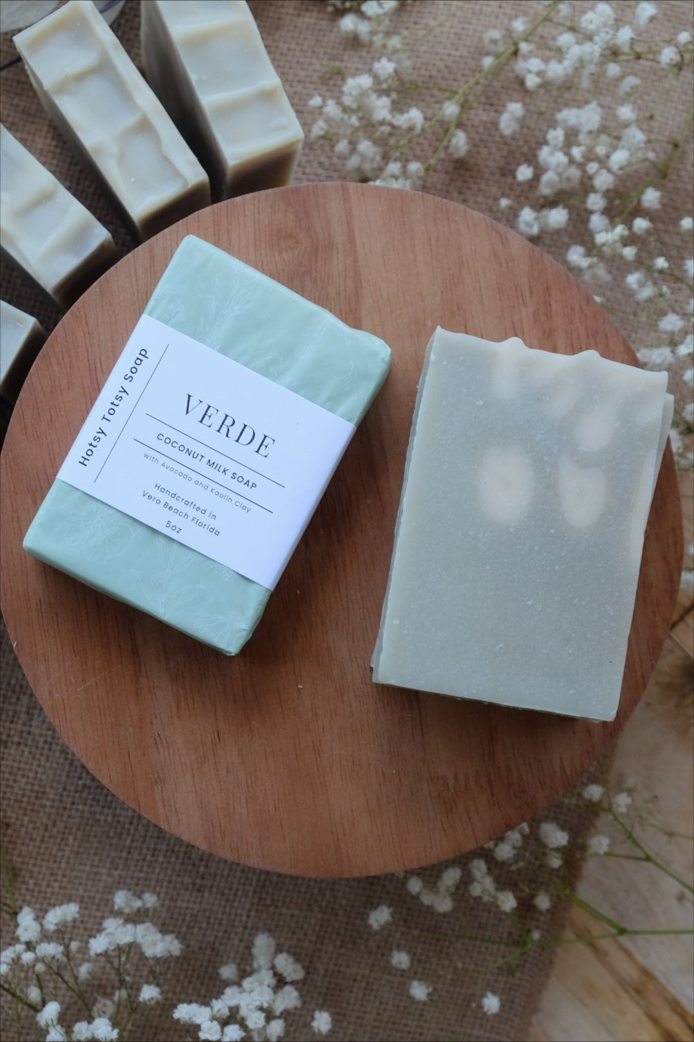 Verde: Avocado & Mint Coconut Milk Soap