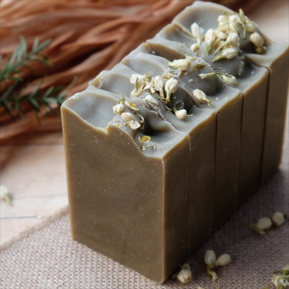 Meadow Mint: Cool & Refreshing Handcrafted Soap with Spearmint, Peppermint and Moringa